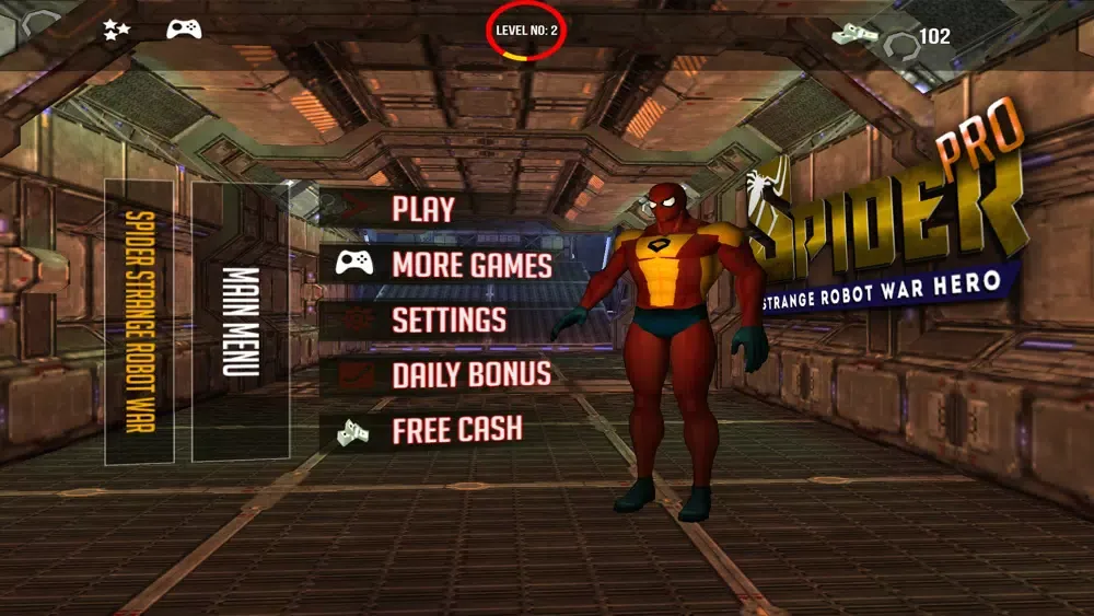 Captures d'écran de Spider Strange Robot War Hero Pro