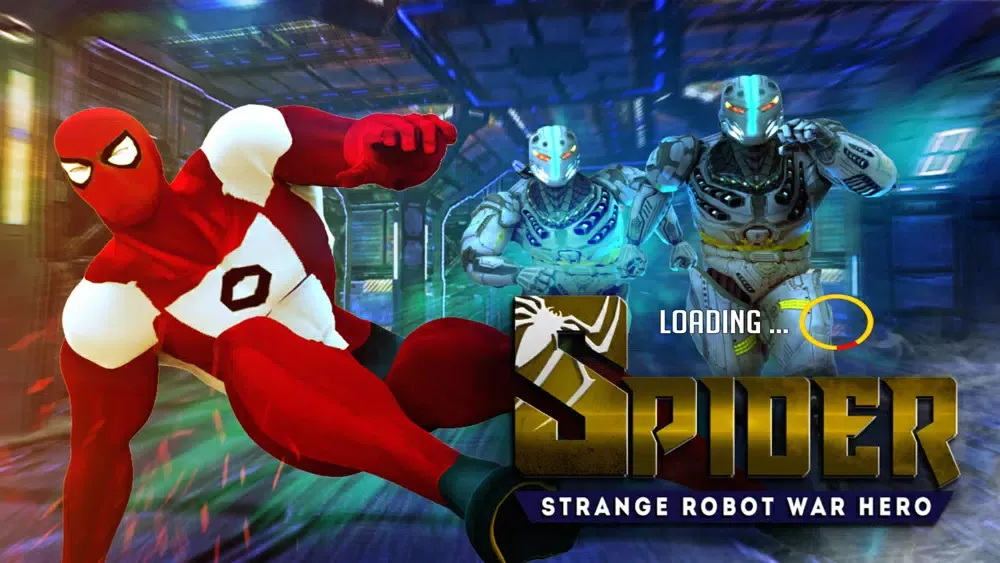 Captures d'écran de Spider Strange Robot War Hero Pro