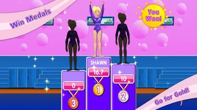 Elite Gymnastics Events Games应用截图
