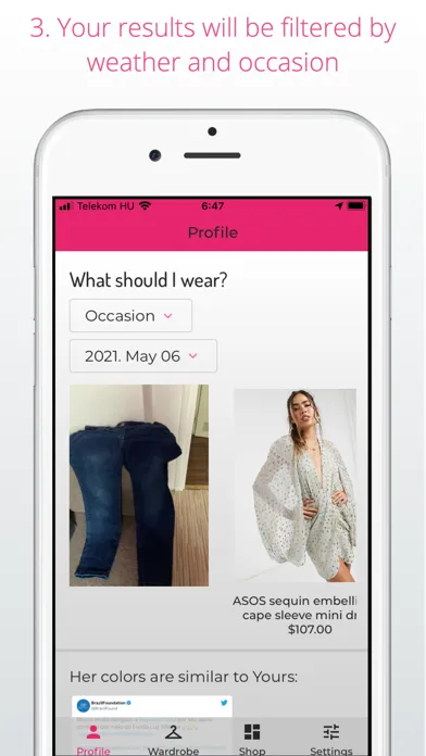 Your Stylist App Ekran Görüntüleri