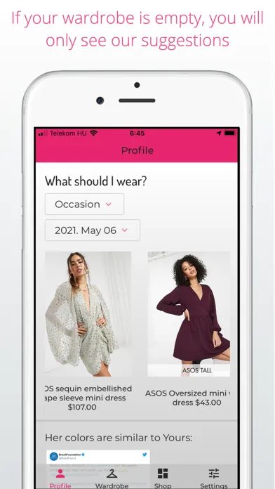 Your Stylist App Ekran Görüntüleri