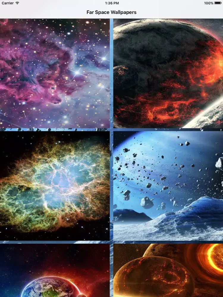 Screenshot di Far Space Wallpapers iPad 