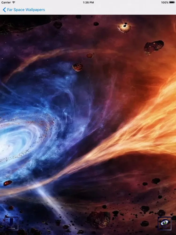 Screenshot di Far Space Wallpapers iPad 