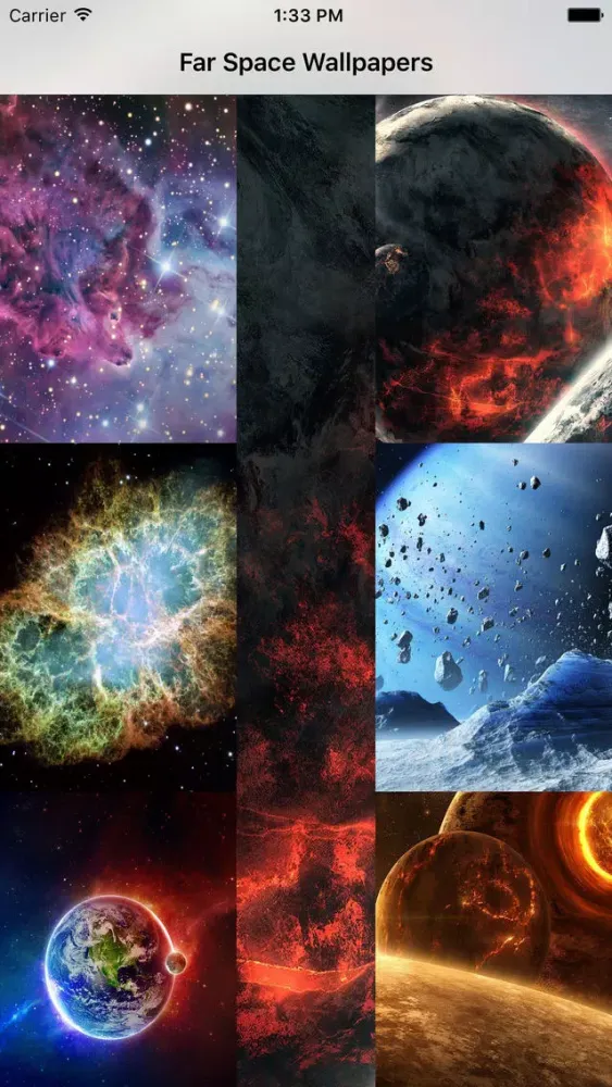 Screenshot di Far Space Wallpapers