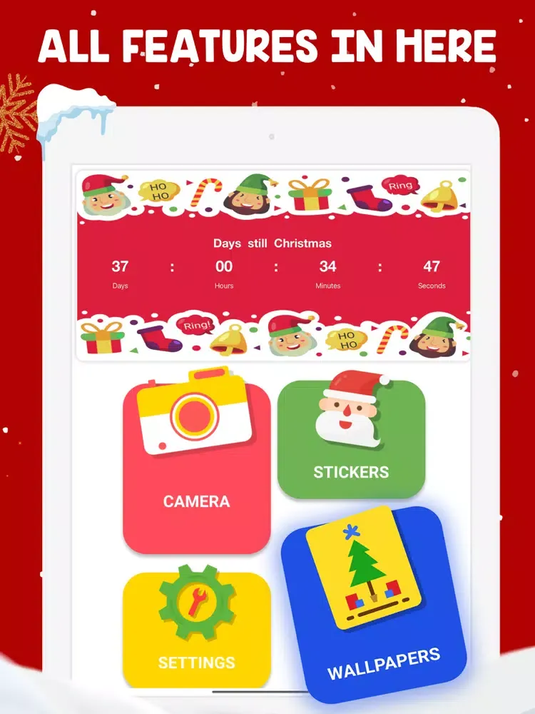 Catch Santa in My House Photos iPad  سکرین شاٹس