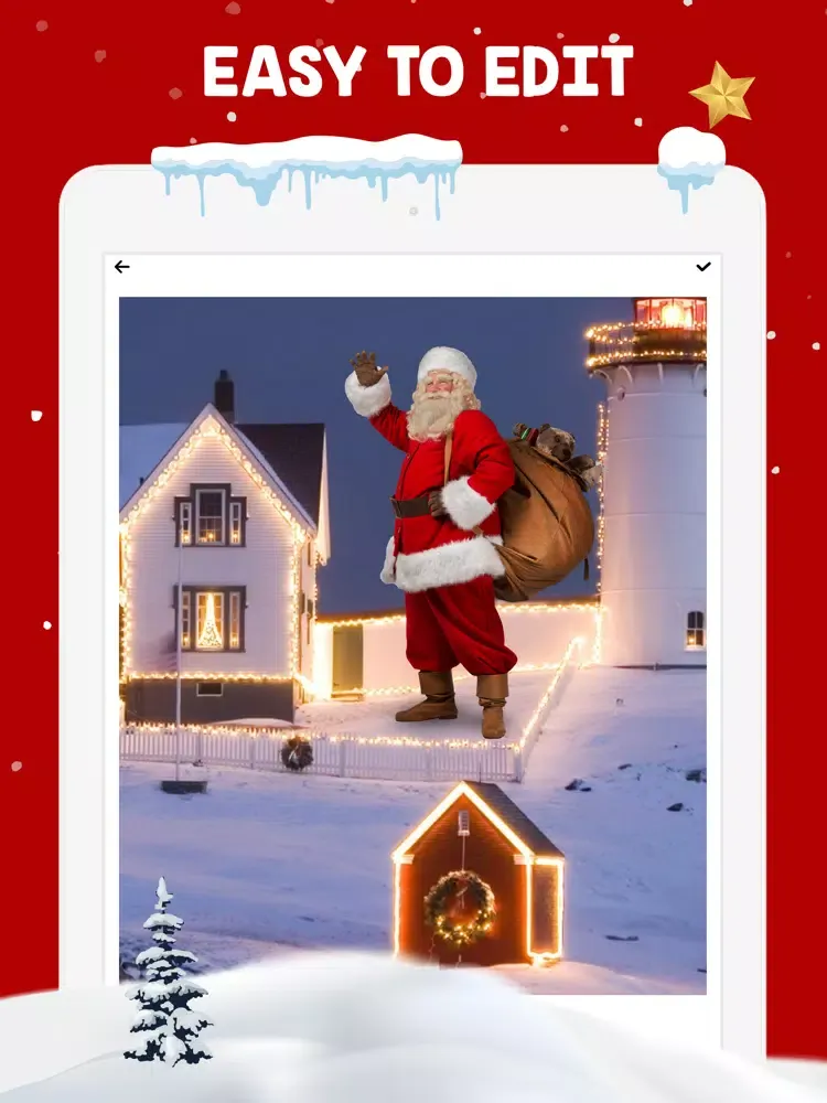 Catch Santa in My House Photos iPad  سکرین شاٹس