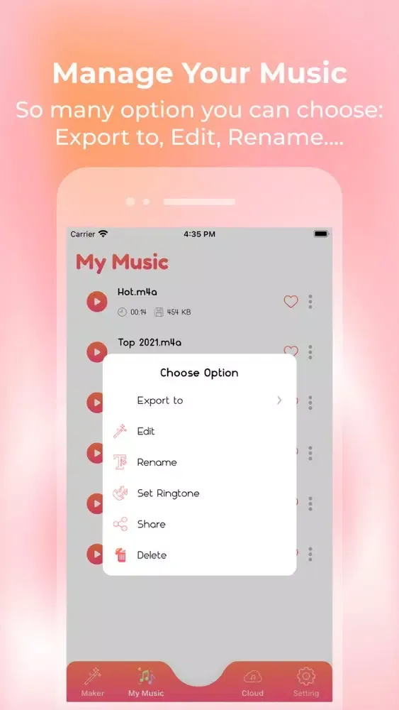 Скриншоты Audio Editor - Song & Music