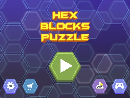 Hex Blocks Puzzle iPad 应用截图