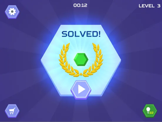 Hex Blocks Puzzle iPad 应用截图