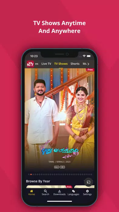 Sun NXT - Live TV & Movies应用截图