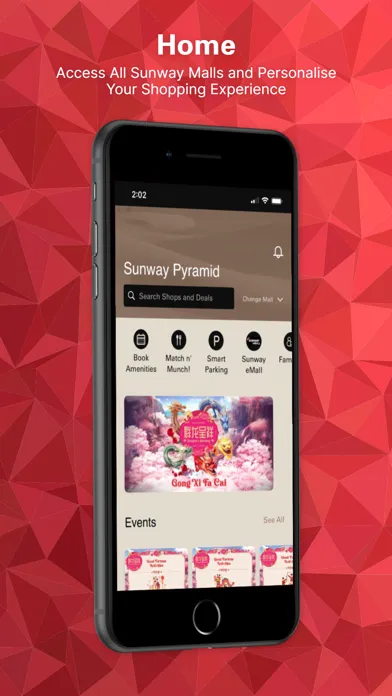 Zrzuty ekranu Sunway Malls App
