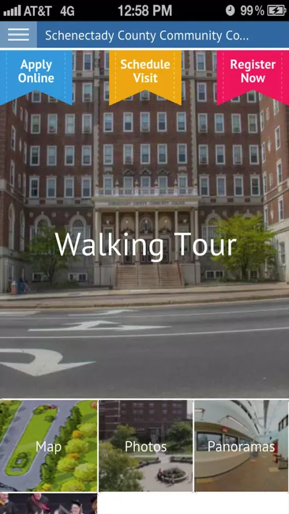 Capturas de pantalla de SUNY Schenectady