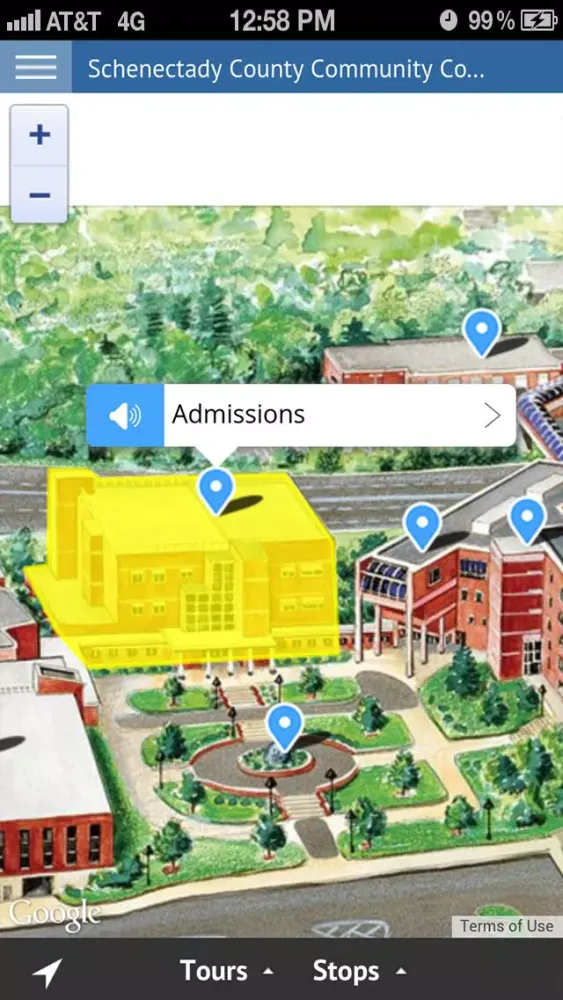 Capturas de pantalla de SUNY Schenectady