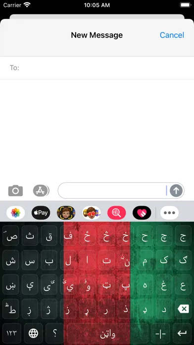 Pashto Keyboard Ekran Görüntüleri
