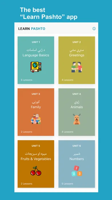 Learn Pashto Language Ekran Görüntüleri