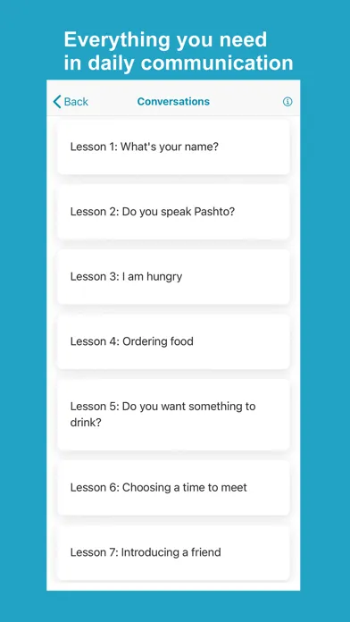 Learn Pashto Language Ekran Görüntüleri