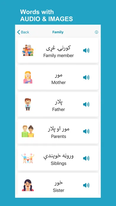 Learn Pashto Language Ekran Görüntüleri