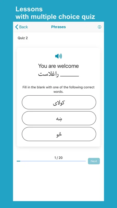 Learn Pashto Language Ekran Görüntüleri