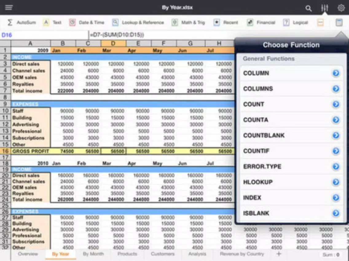 Capturas de pantalla de Office Documents Suite iPad 