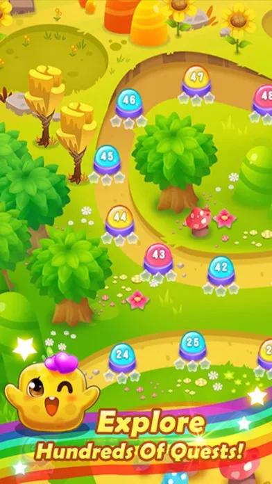 Screenshot di Sugar Sweet Crunch - Race and Match 3 Puzzle Blast game