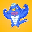 Bird Sailor Stickers Bird Sailor Stickers