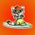 Cheerful Red Panda Stickers