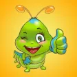 Little and Cute Caterpillar Stickers Little and Cute Caterpillar Stickers