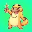 Cute Platypus Stickers