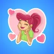 Fashion Girl in Love Stickers Fashion Girl in Love Stickers