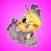 Colored Funny Bird Stickers