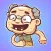 Cheerful Grandfather Stickers