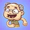 Cheerful Grandfather Stickers