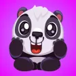 Lovely Funny Panda Stickers