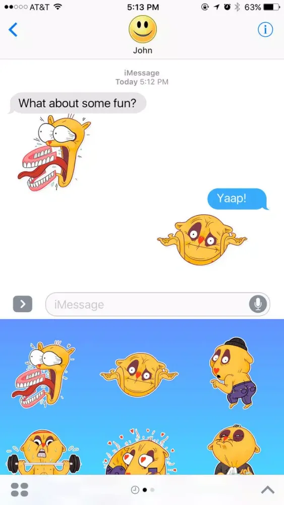 Скриншоты Friendly Rat Stickers