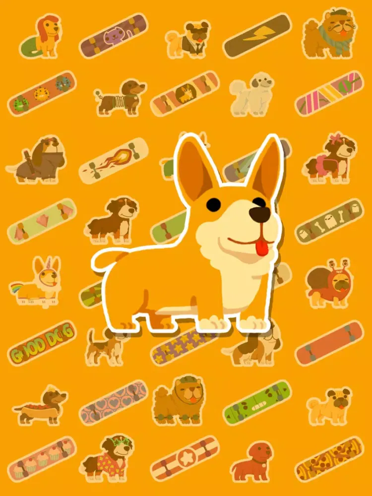 صور Corgi Pro Skater iPad 