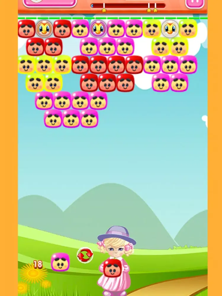 Zrzuty ekranu Bubble Shooter Animal : Girls Shooting Match 3 Fun And Easy Games iPad 