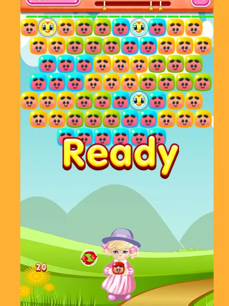 Zrzuty ekranu Bubble Shooter Animal : Girls Shooting Match 3 Fun And Easy Games iPad 