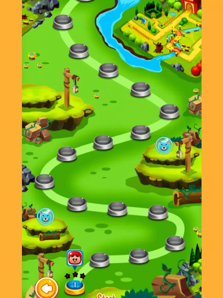 Zrzuty ekranu Bubble Shooter Animal : Girls Shooting Match 3 Fun And Easy Games iPad 