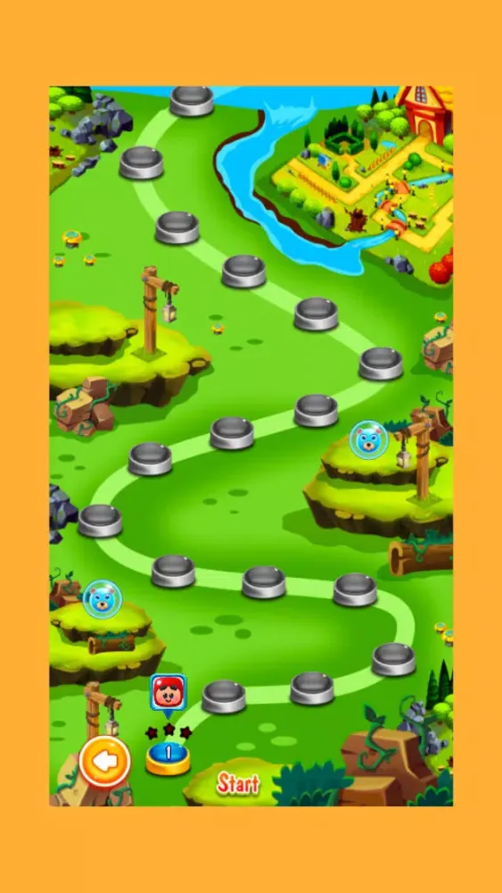 Zrzuty ekranu Bubble Shooter Animal : Girls Shooting Match 3 Fun And Easy Games