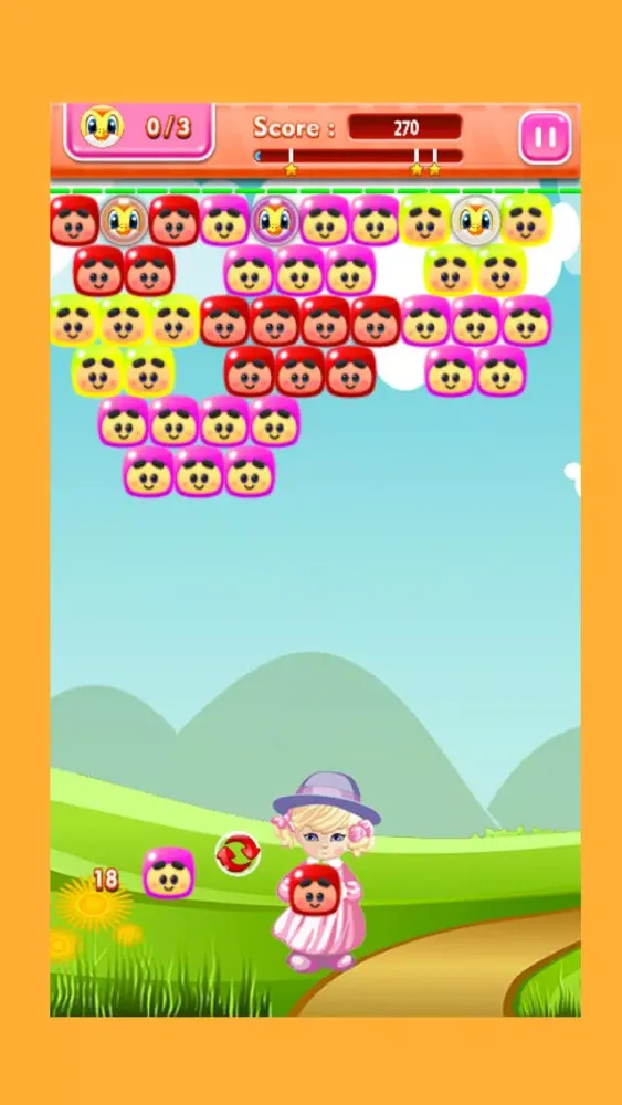 Zrzuty ekranu Bubble Shooter Animal : Girls Shooting Match 3 Fun And Easy Games
