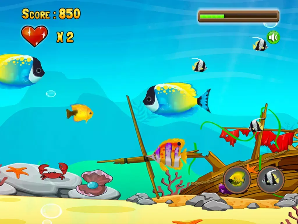 Fun Fish Eat Fish : Big Fish Simulator For Kids Games iPad Screenshots