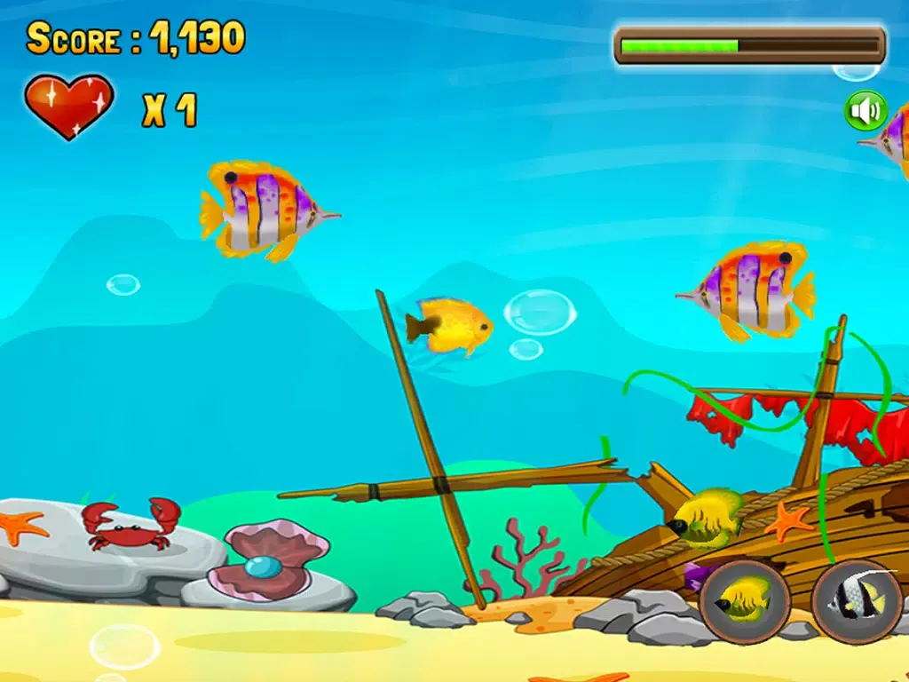 Fun Fish Eat Fish : Big Fish Simulator For Kids Games iPad Screenshots