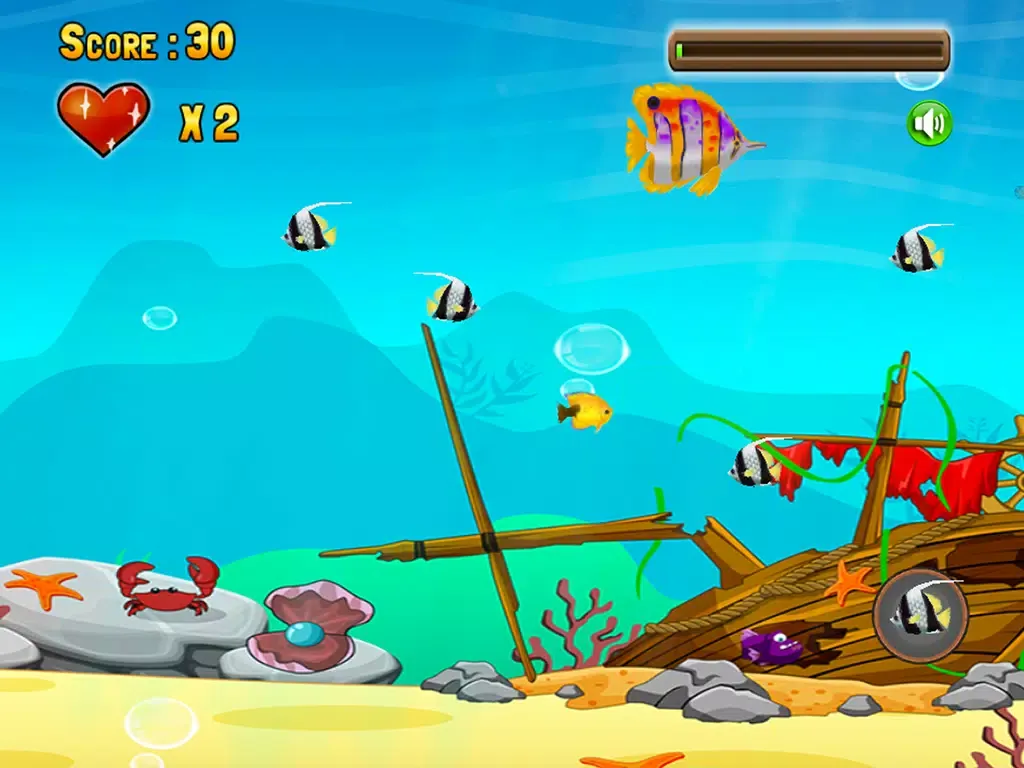 Fun Fish Eat Fish : Big Fish Simulator For Kids Games iPad Screenshots