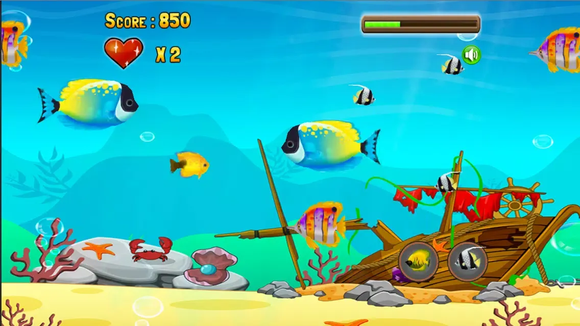 Fun Fish Eat Fish : Big Fish Simulator For Kids Games Screenshots