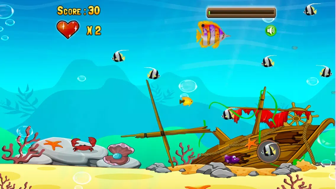 Fun Fish Eat Fish : Big Fish Simulator For Kids Games Screenshots