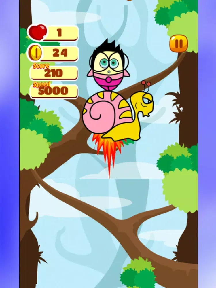 Tangkapan layar Super Snail Jump : Tap Monster Jumpling For High Top Scores Funny Free Games iPad 