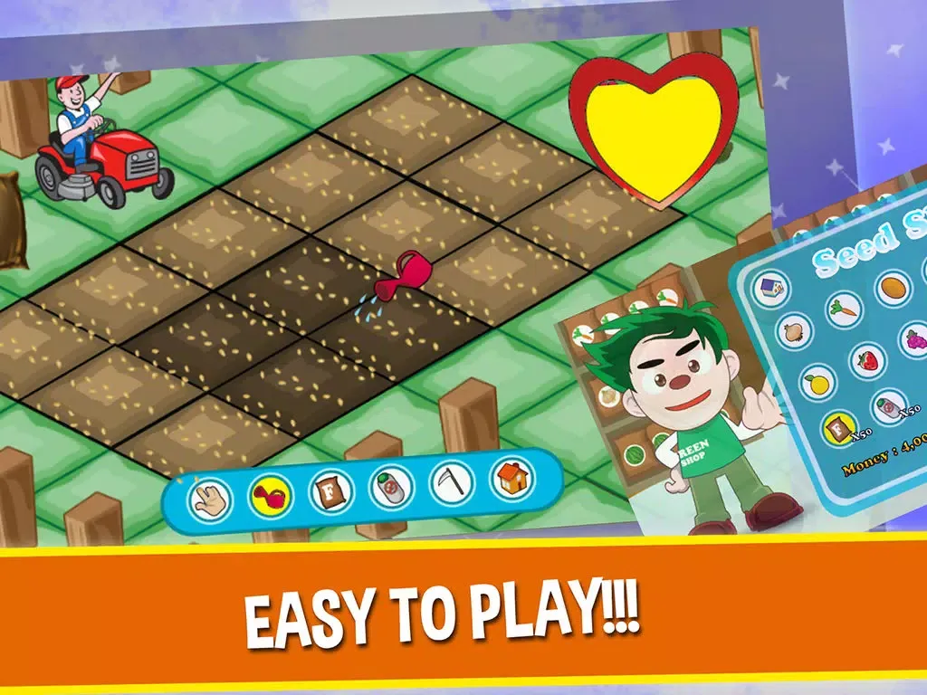 The Farm Tractor : Free Play Farmer simulator Animals Games iPad  Ekran Görüntüleri