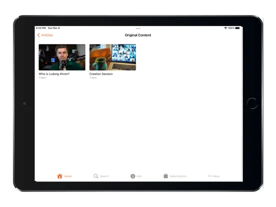 Florence Studios iPad  Ekran Görüntüleri