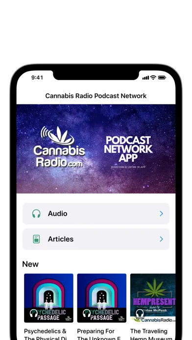 Cannabis Radio Podcast Network スクリーンショット