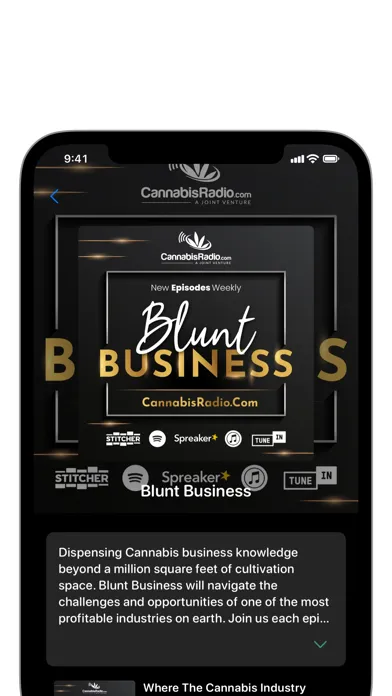 Cannabis Radio Podcast Network スクリーンショット